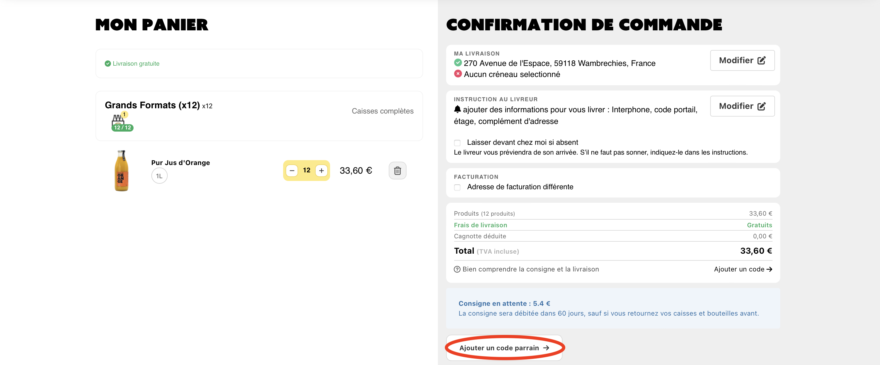 Ajoutez le code promo AD110225 pour bénéficiez de 10€ de réduction sur votre première commande